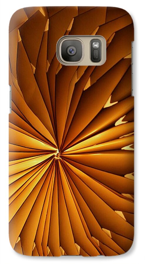 Abstract Galaxy S7 Case featuring the photograph Starlight by Geri Glavis