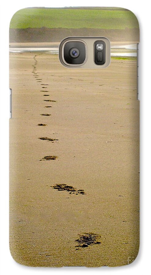Ireland County Cork Beach Galaxy S7 Case featuring the photograph Steps to Inchydoney by Suzanne Oesterling