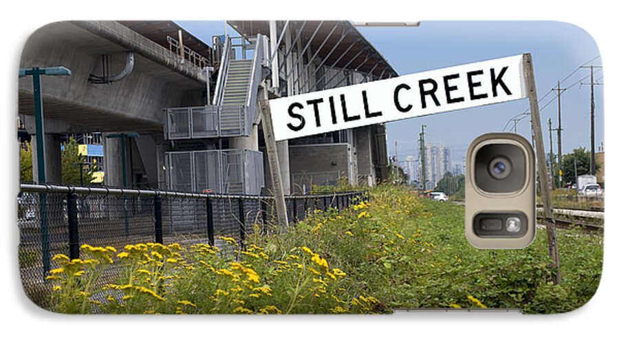Railway Crossing Galaxy S7 Case featuring the photograph Still Creek by Bill Thomson