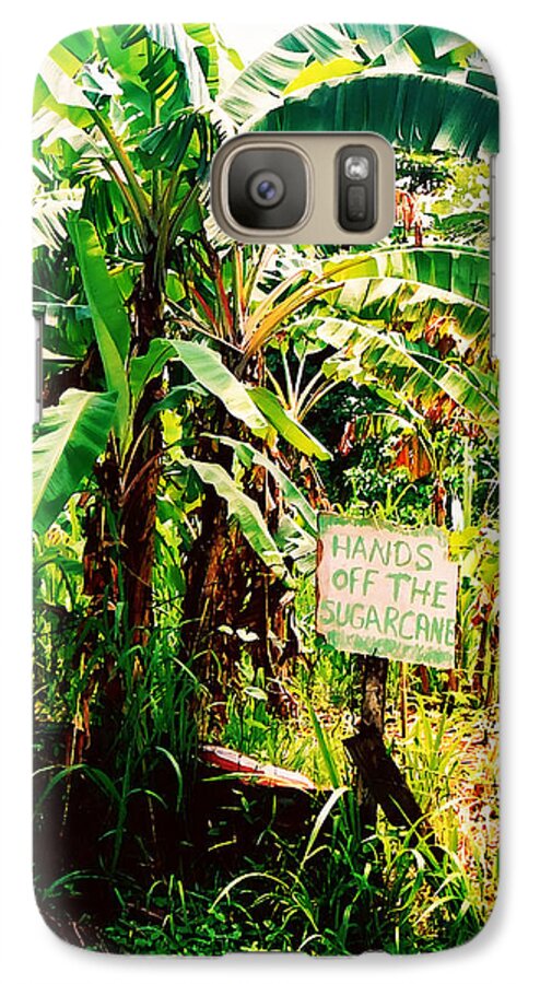 Sugarcane Galaxy S7 Case featuring the digital art Sugarcane by Kara Stewart
