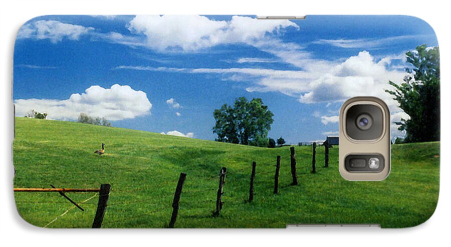 Summer Landscape Galaxy S7 Case featuring the photograph Summer Landscape by Steve Karol