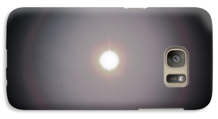 Sun Galaxy S7 Case featuring the photograph Sun Dog by Joel Loftus