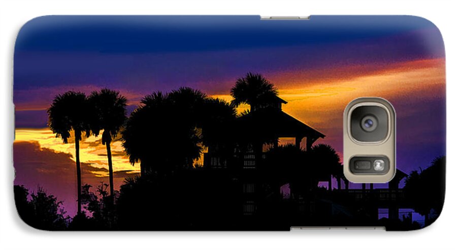 Sunrise Galaxy S7 Case featuring the photograph Sunrise Barefoot Mailman Park by Don Durfee