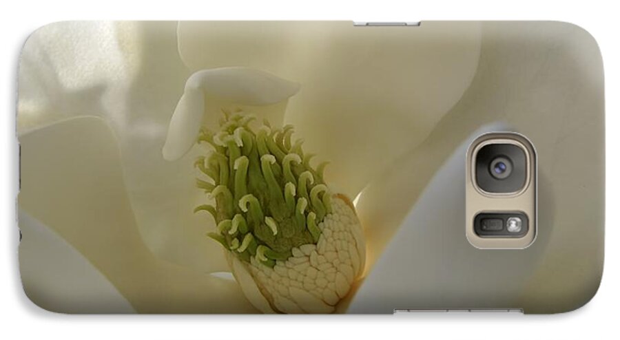 Flower Galaxy S7 Case featuring the photograph Sweet Magnolia by Peggy Hughes
