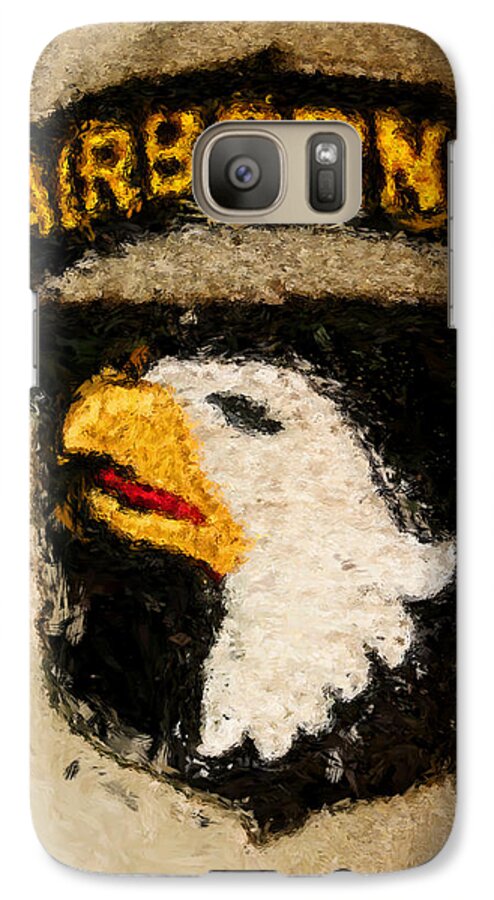 101st Galaxy S7 Case featuring the digital art The 101st Airborne Emblem painting by Weston Westmoreland