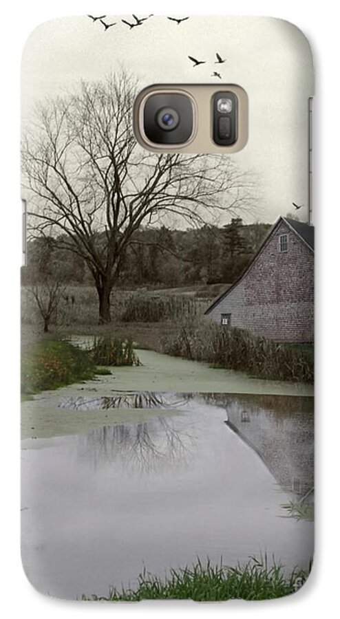 Landscape Images Galaxy S7 Case featuring the photograph The Calm by Mary Lou Chmura