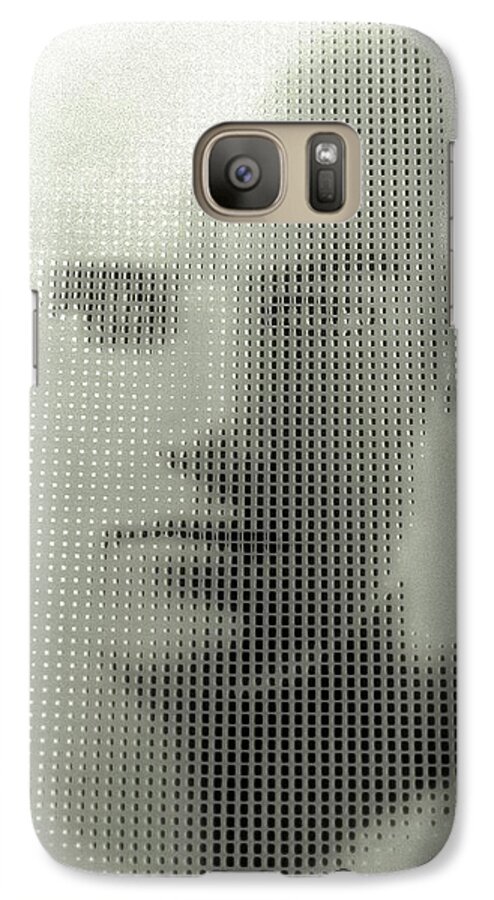 Abstract Face Galaxy S7 Case featuring the photograph The Invisable Man by Steve Godleski