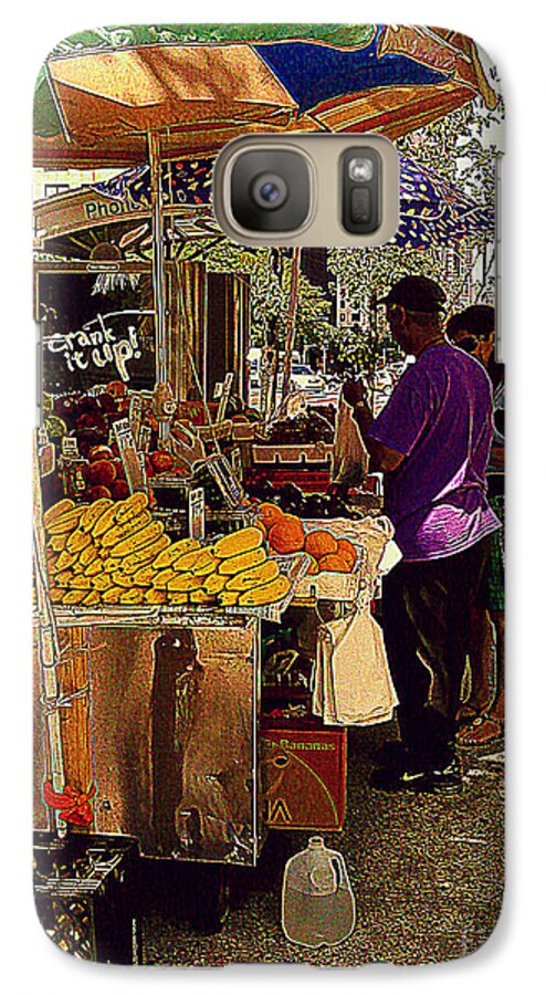 Fruitstand Galaxy S7 Case featuring the photograph The Water Jug by Miriam Danar