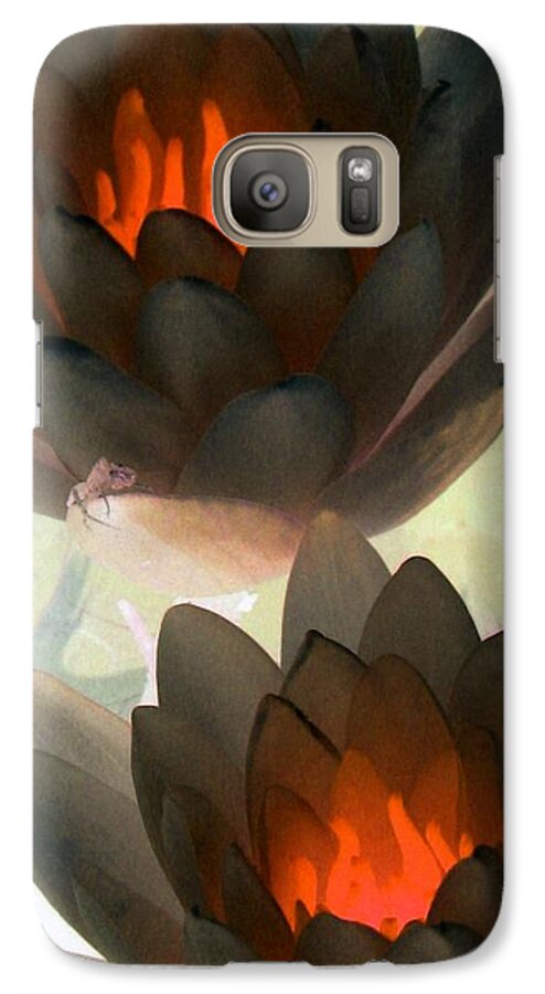 Water Lilies Galaxy S7 Case featuring the photograph The Water Lilies Collection - PhotoPower 1042 by Pamela Critchlow