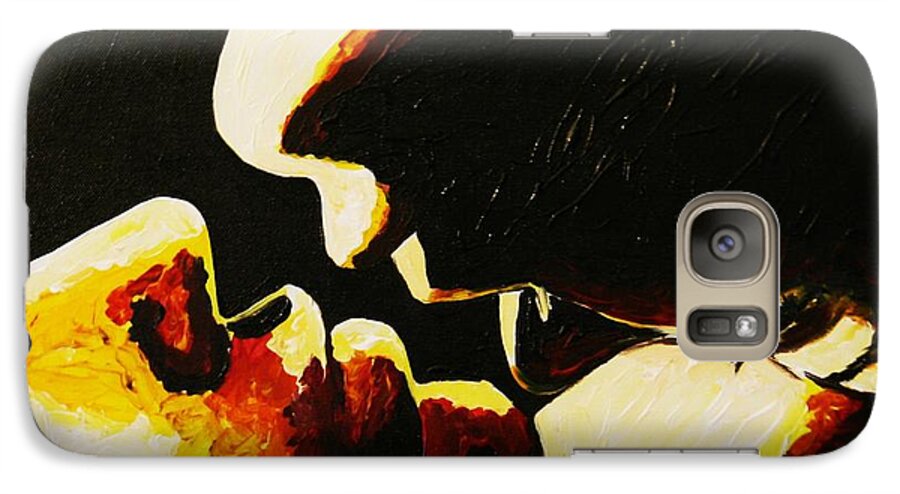 Love Galaxy S7 Case featuring the painting This could be Paradise by Cris Motta