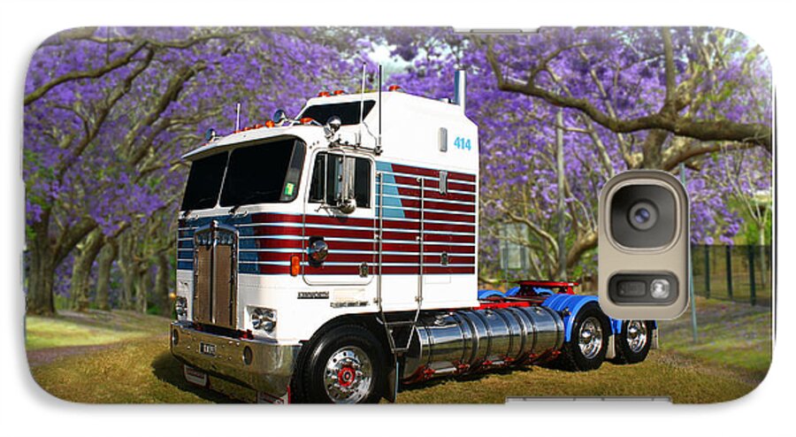  Galaxy S7 Case featuring the photograph Trev's Kenworth by Keith Hawley