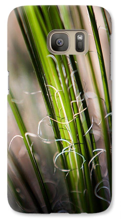 Botanical Galaxy S7 Case featuring the photograph Tropical Grass by John Wadleigh