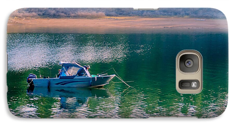 Boat Galaxy S7 Case featuring the photograph Tuesday's Dinner by Jan Davies