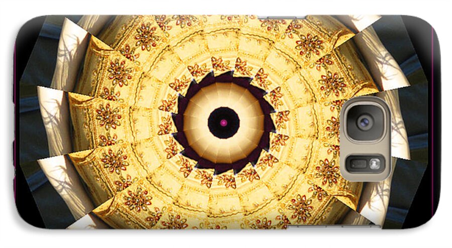 Kaleidoscope Galaxy S7 Case featuring the photograph Tune Sixteen by Barbara R MacPhail