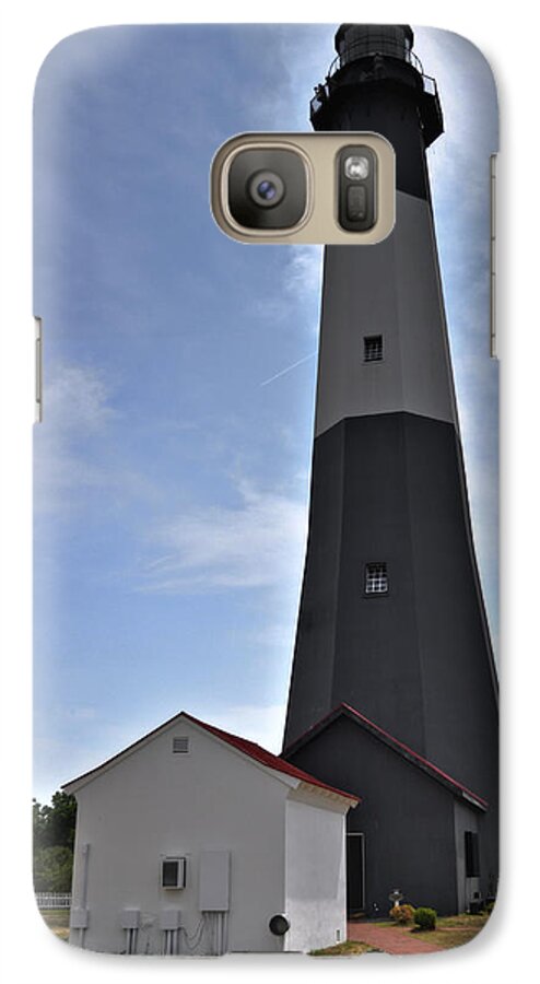 Lighthouse Galaxy S7 Case featuring the photograph Tybee Island Lighthouse by Deborah Klubertanz