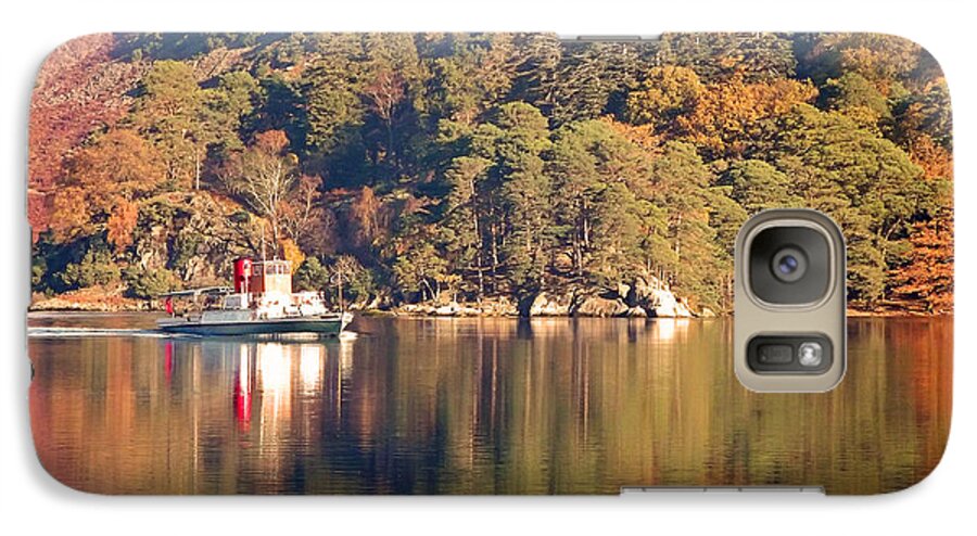 Ullswater Galaxy S7 Case featuring the photograph Ullswater steamer by Linsey Williams