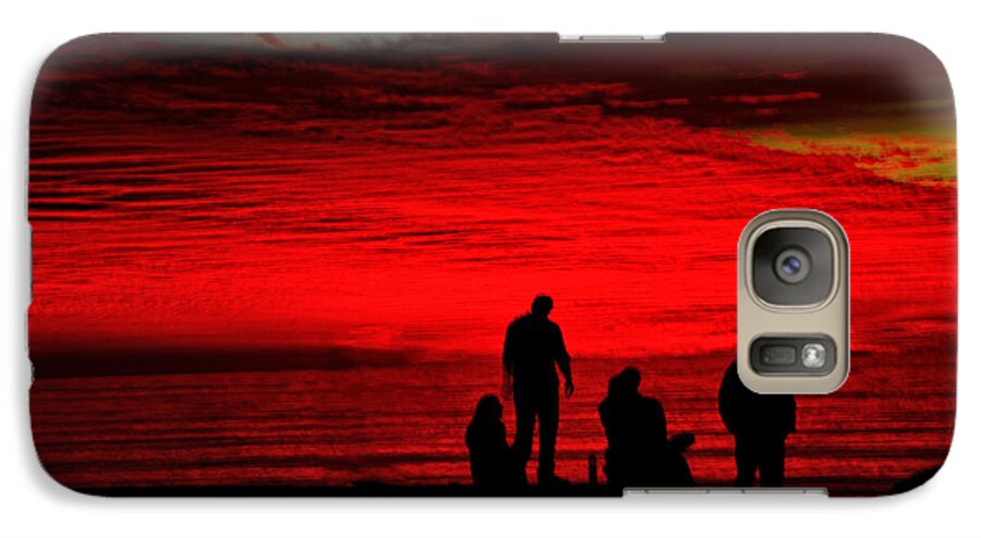 Sunset Galaxy S7 Case featuring the photograph Unbelieveable Sunset by Joseph Hollingsworth