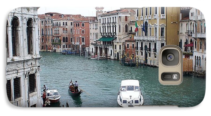 Italy Galaxy S7 Case featuring the photograph Venetian Canal by Kristine Bogdanovich