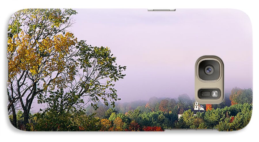Fall Galaxy S7 Case featuring the photograph Vermont Autumn Morning by Alan L Graham