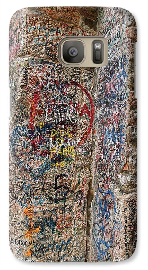Verona Galaxy S7 Case featuring the photograph Verona Italy Locks of Love by Robin Pedrero