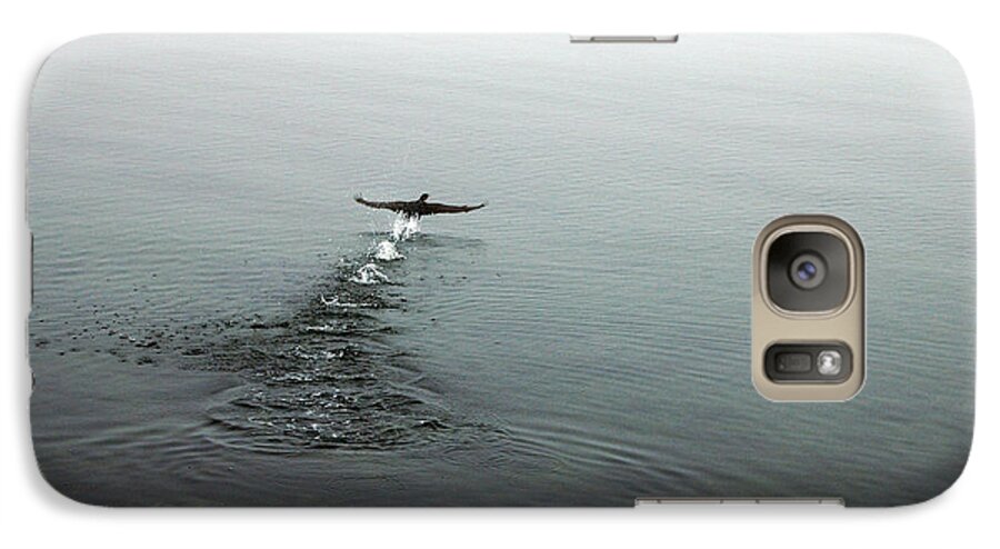 Cormorant Galaxy S7 Case featuring the photograph Walking on Water by Randi Grace Nilsberg