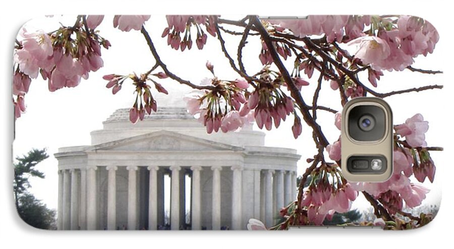 Washington Galaxy S7 Case featuring the photograph Washington DC in Bloom by Jennifer Wheatley Wolf