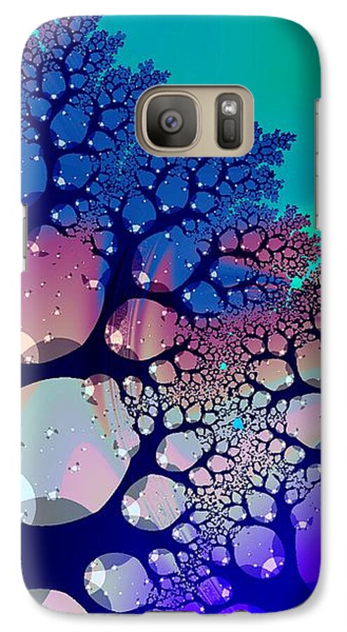 Peculiar Galaxy S7 Case featuring the digital art Whimsical Forest by Anastasiya Malakhova