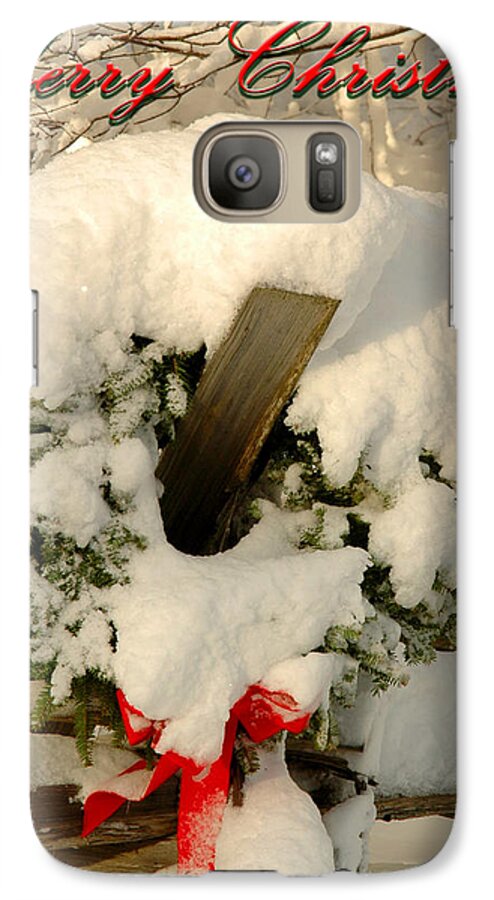 Wreath Galaxy S7 Case featuring the photograph Wreath by Alana Ranney