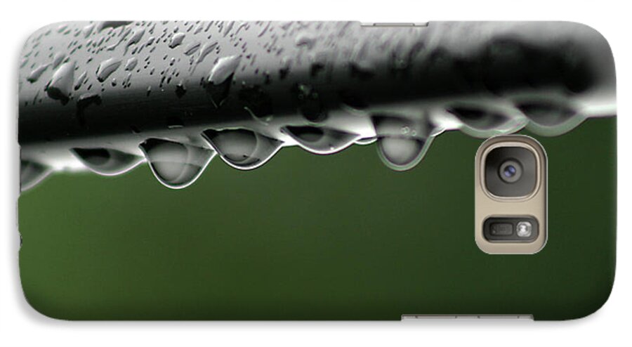 Bliss Galaxy S7 Case featuring the photograph Rain drops by Emanuel Tanjala
