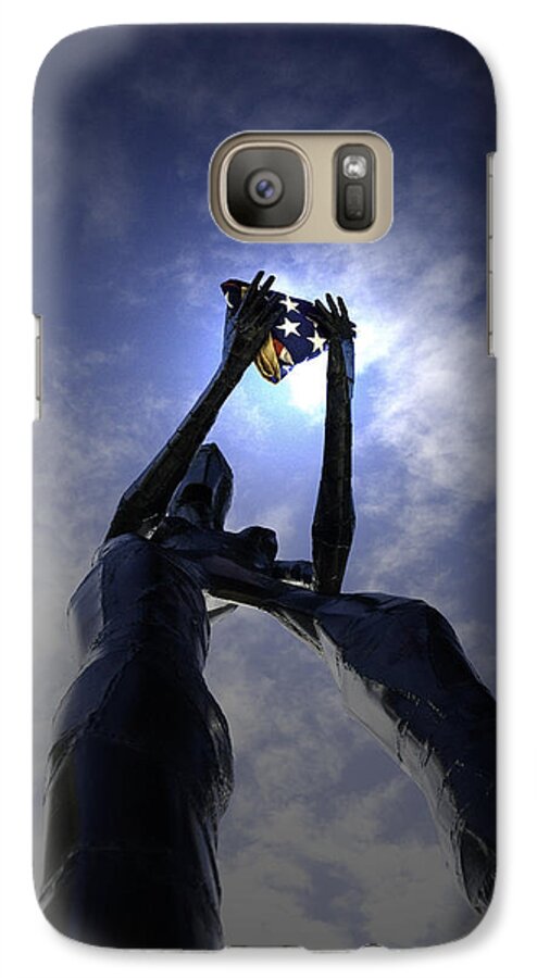 Sculpture Galaxy S7 Case featuring the photograph Those Left Behind #1 by Betty Depee