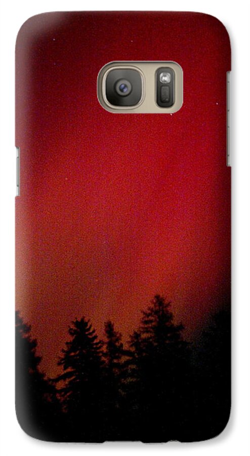 Aurora Galaxy S7 Case featuring the photograph Aurora 01 by Brent L Ander