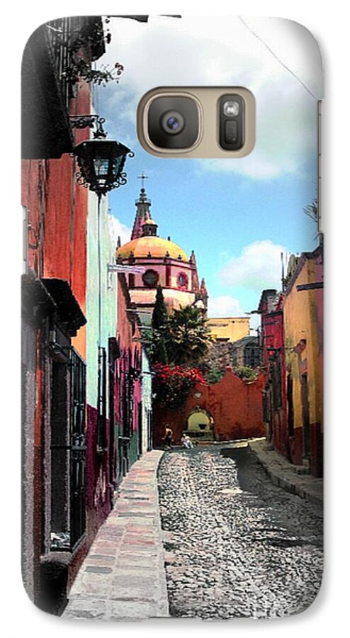 Back Galaxy S7 Case featuring the photograph Back Of The Church by John Kolenberg