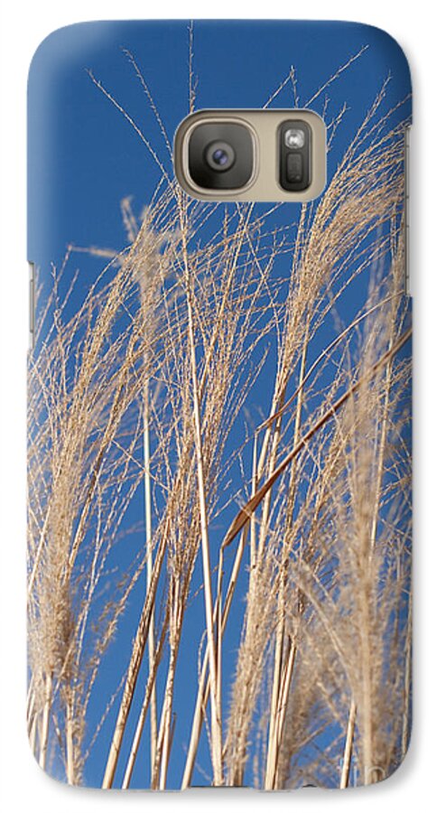 Flowers Galaxy S7 Case featuring the photograph Blowing in the Wind by Barbara McMahon