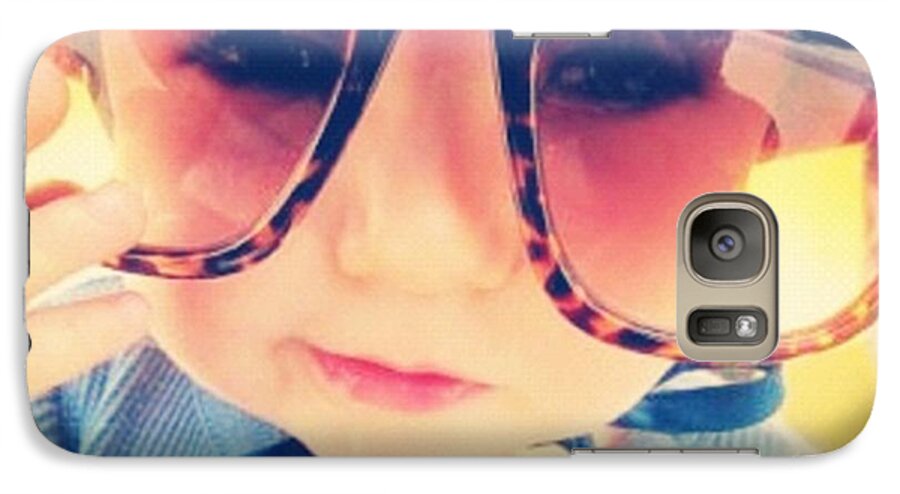  Galaxy S7 Case featuring the photograph Buggy Eyed Boy by Stephanie Brown