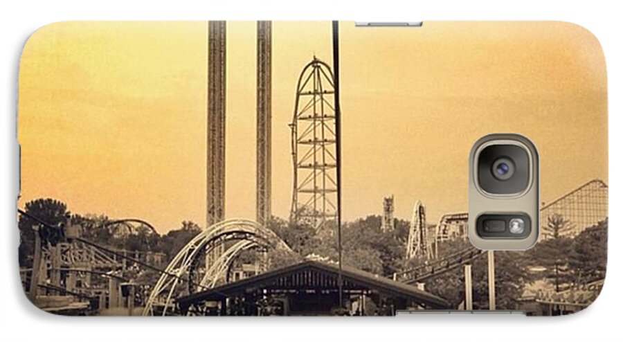 Cedarpoint Galaxy S7 Case featuring the photograph #cedarpoint #ohio #ohiogram #amazing by Pete Michaud