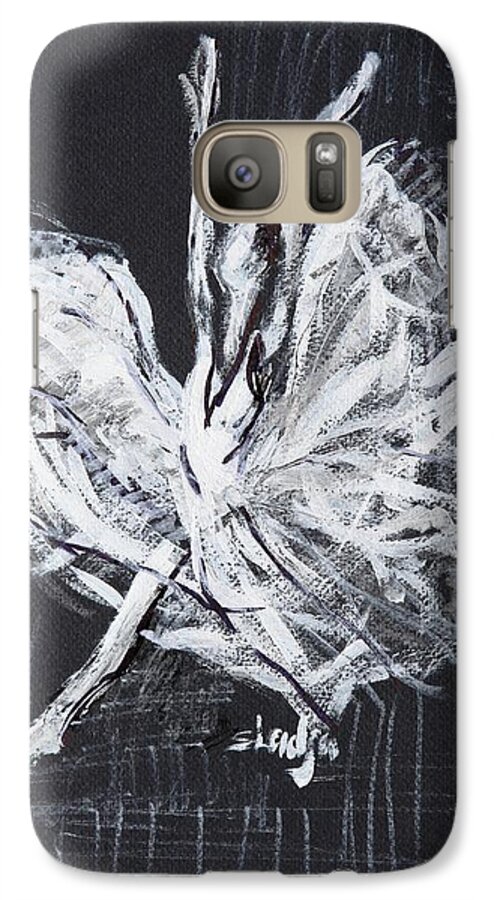Music Galaxy S7 Case featuring the painting Classic by Sladjana Lazarevic