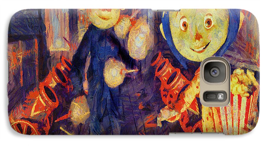 Www.themidnightstreets.net Galaxy S7 Case featuring the painting Coraline Circus by Joe Misrasi