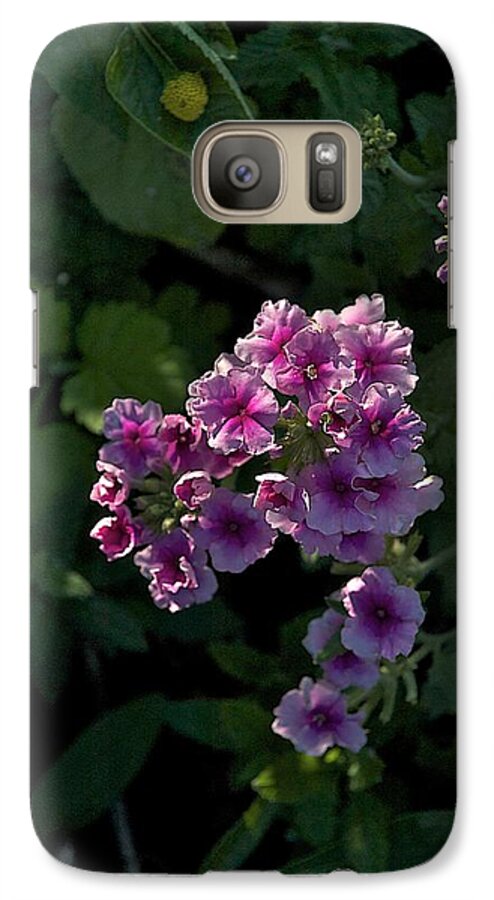 Flower Galaxy S7 Case featuring the photograph Dark by Joseph Yarbrough