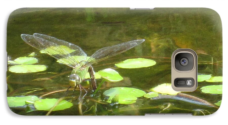 Dragonfly Galaxy S7 Case featuring the photograph Dragonfly by Laurianna Taylor