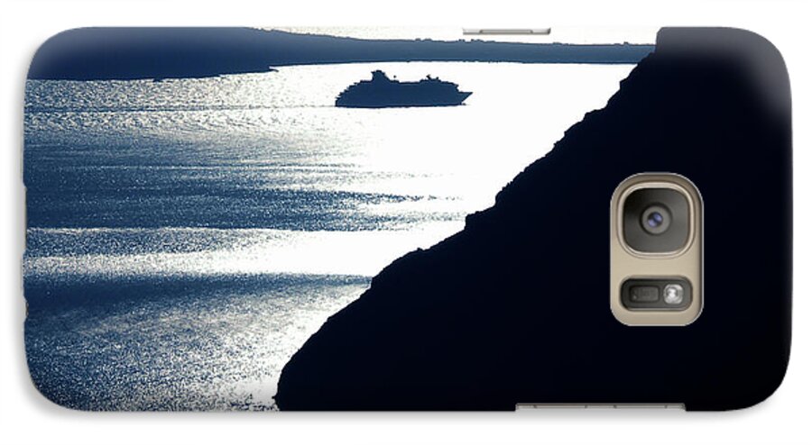 Colette Galaxy S7 Case featuring the photograph Early Night Santorini Island Greece by Colette V Hera Guggenheim