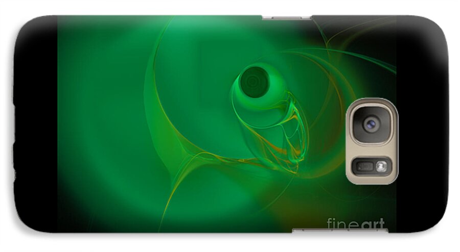 Eye Of The Fish Galaxy S7 Case featuring the digital art Eye of the Fish by Victoria Harrington