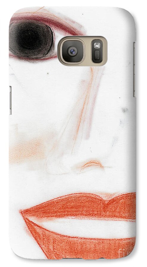 Face Galaxy S7 Case featuring the photograph Face by Vicki Ferrari