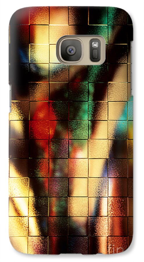 Floral Galaxy S7 Case featuring the photograph Floral Abstract II by Sharon Elliott