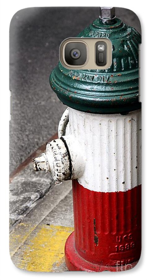 Italy Galaxy S7 Case featuring the photograph Italian Fire Hydrant by Sophie Vigneault