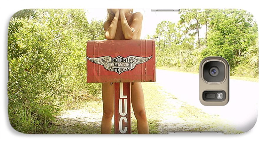 Everglades City Fl.professional Photographer Lucky Cole Galaxy S7 Case featuring the photograph Mailbox 073 by Lucky Cole