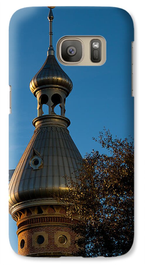 Architecture Galaxy S7 Case featuring the photograph Minaret and Trees by Ed Gleichman