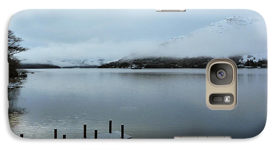 Loch Goil Galaxy S7 Case featuring the photograph Pier on the Loch by Lynn Bolt