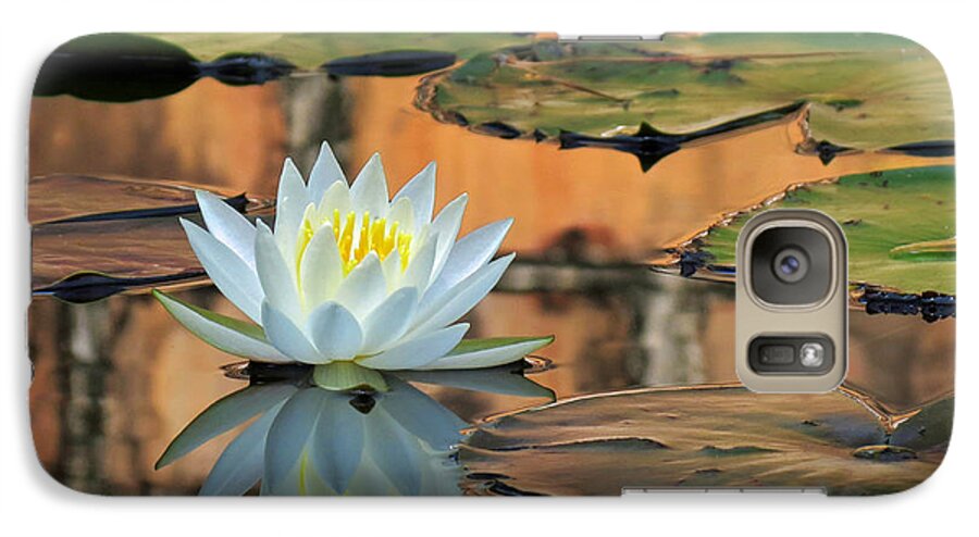 Water Galaxy S7 Case featuring the photograph Reflecting Pond by Deborah Smith