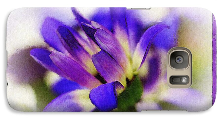 Blue Galaxy S7 Case featuring the photograph Royal Purple by Judi Bagwell