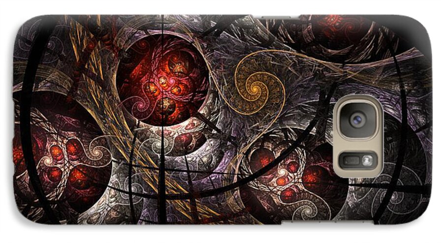  Galaxy S7 Case featuring the digital art Soul Of Osiris by Nirvana Blues